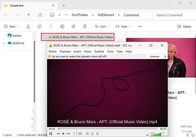 play avi on vlc