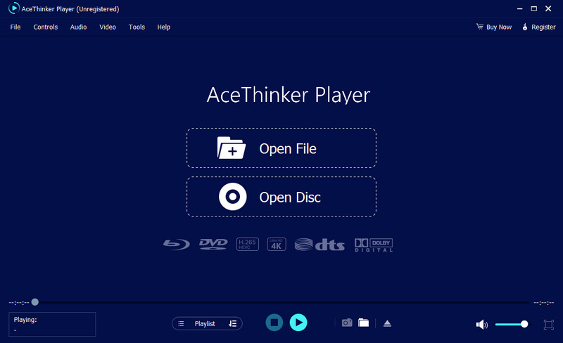 acethinker player interface