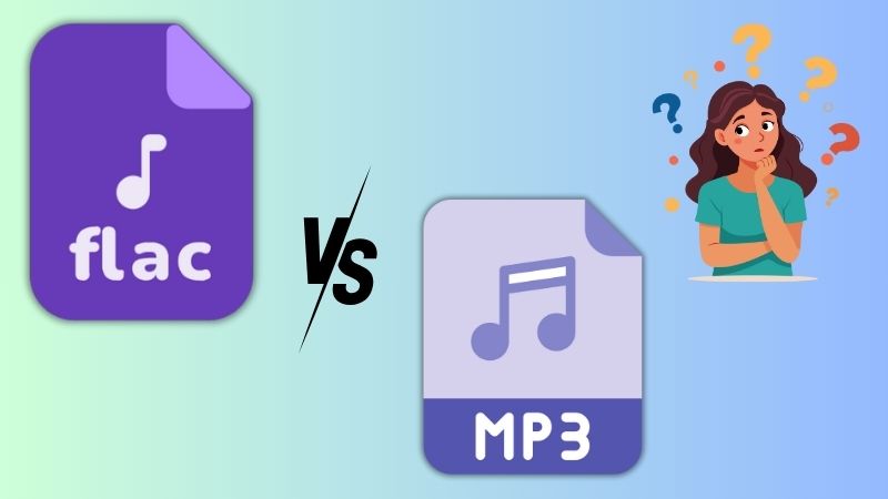 difference between flac and mp3