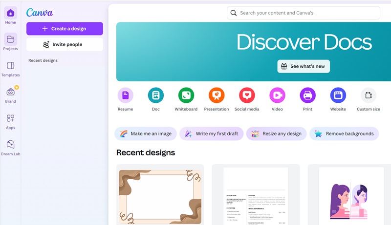 picmonkey alternative canva interface