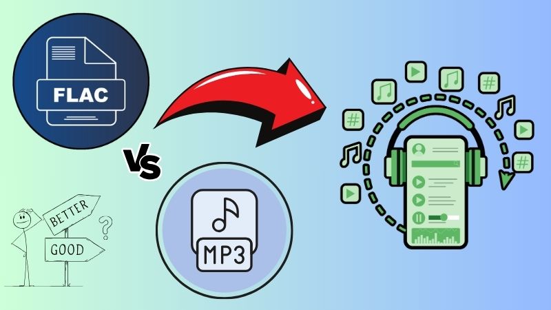 flac vs mp3: which is better in audio streaming