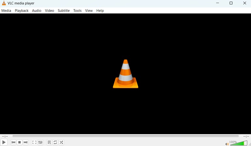 vlc media player interface