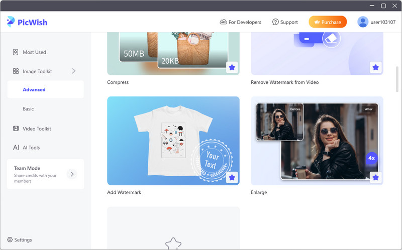 acethinker picwish interface
