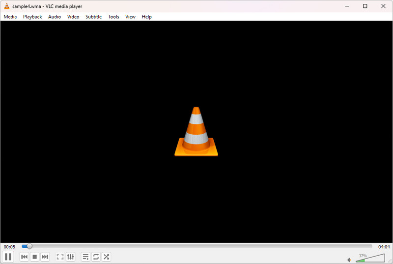 vlc media player interface