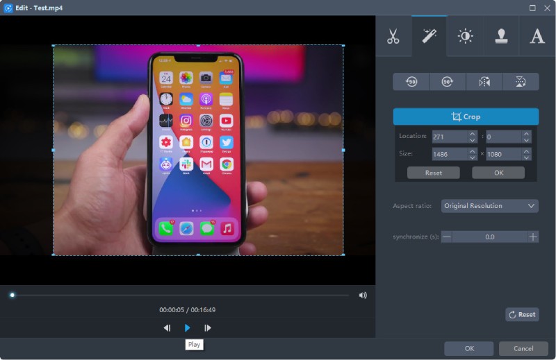 adjust video settings