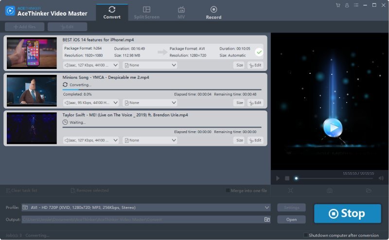 video master conversion