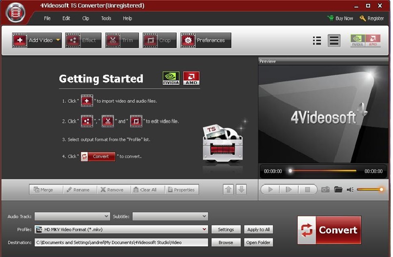 4videosoft ts converter