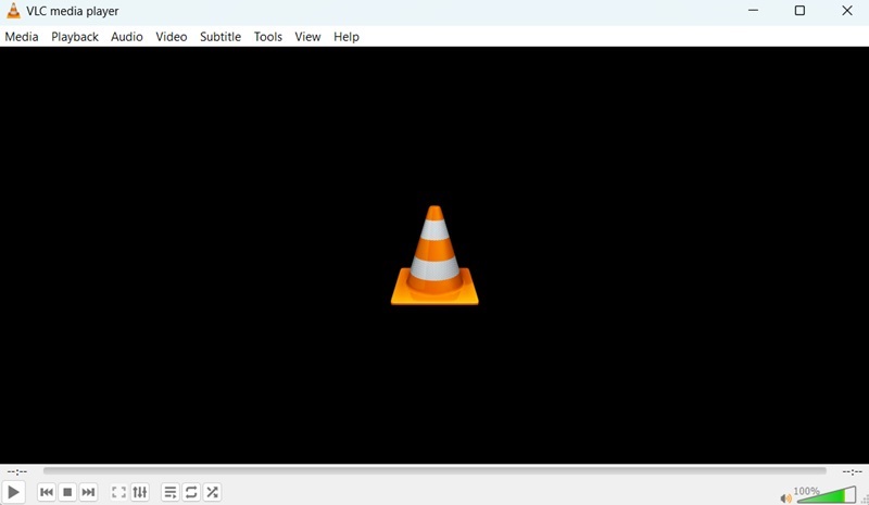vlc player interface