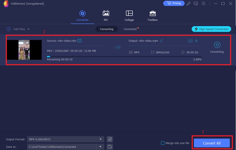 convert mkv to mp4 video