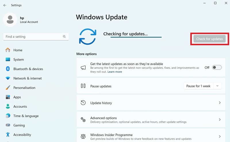 windows update