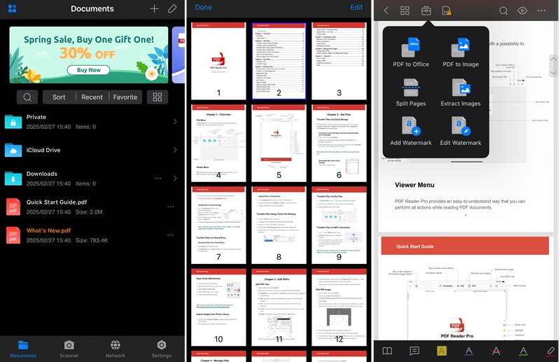 pdf reader for iphone pdf reader pro