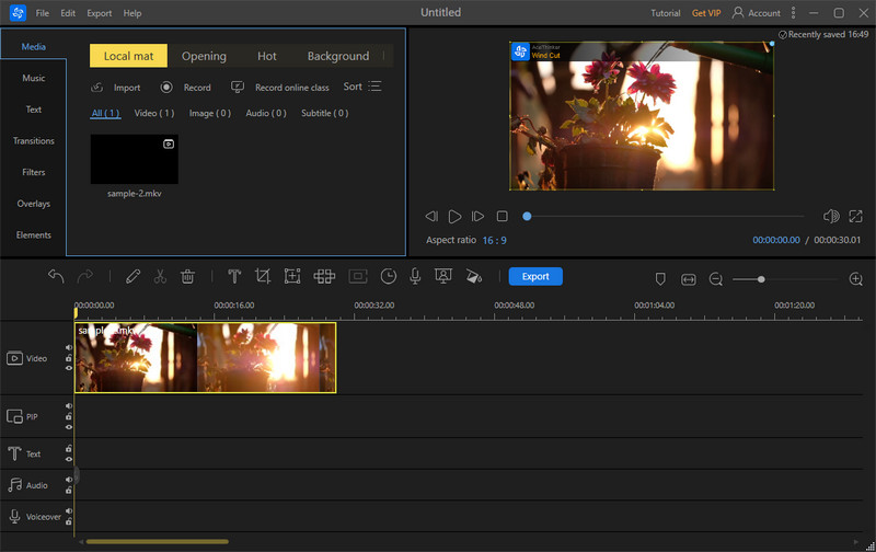 edit mkv videos with AceThinker windcut