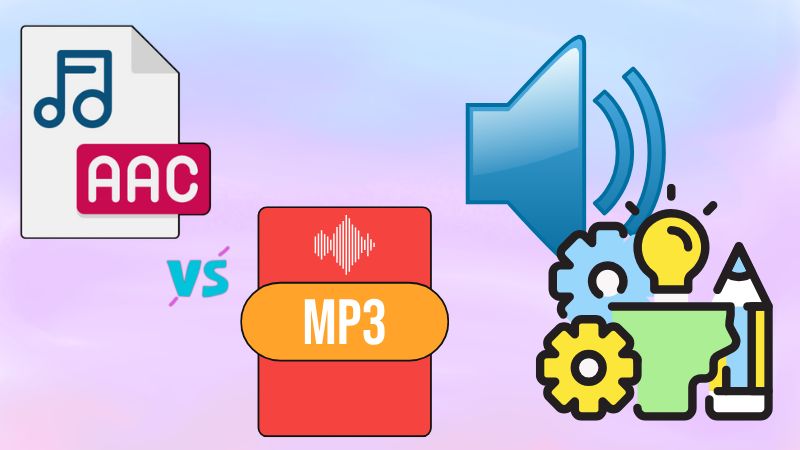 difference of encoding process of aac and mp3