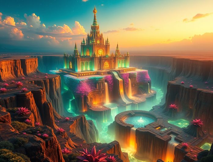 create fantasy scenes instantly