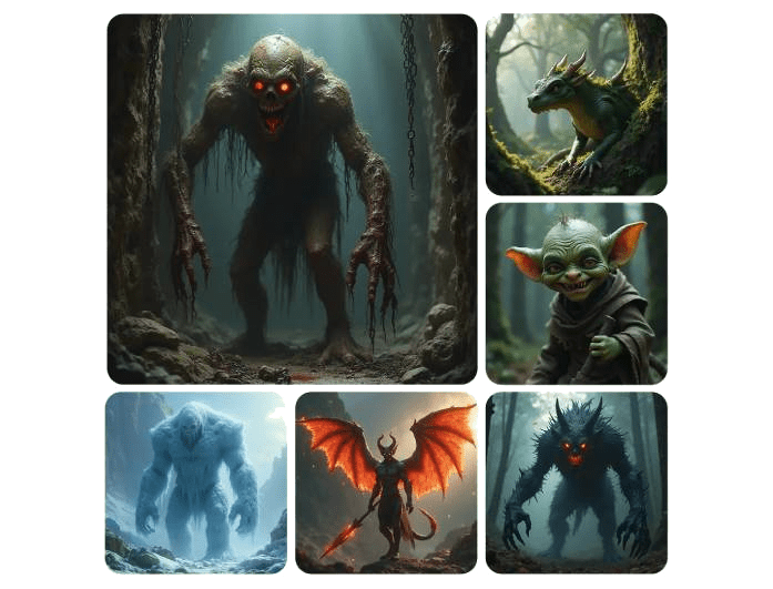 design monsters according to your project