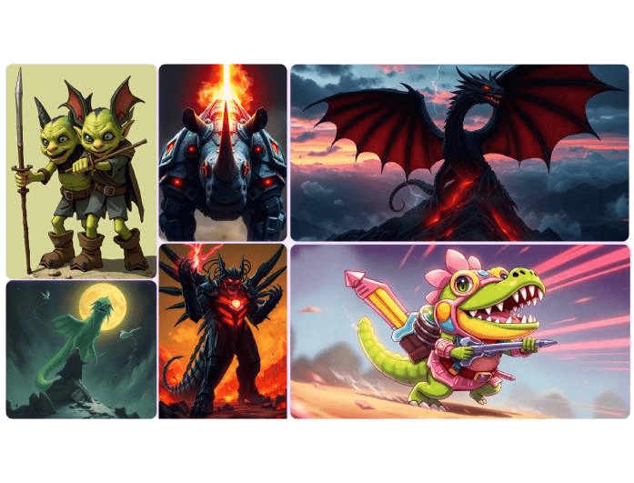 generate monsters on any genres