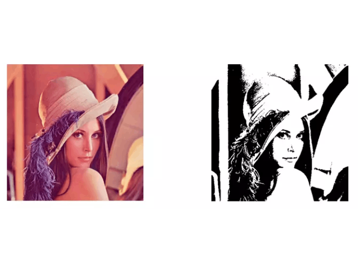 turn any photo to black and white