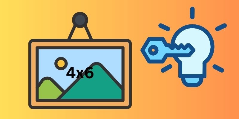 significance of an aspect ratio for a 4x6 photo