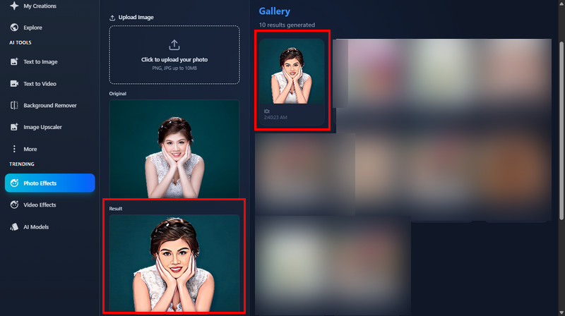 download the converted image