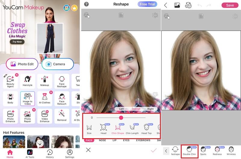 youcam edit image