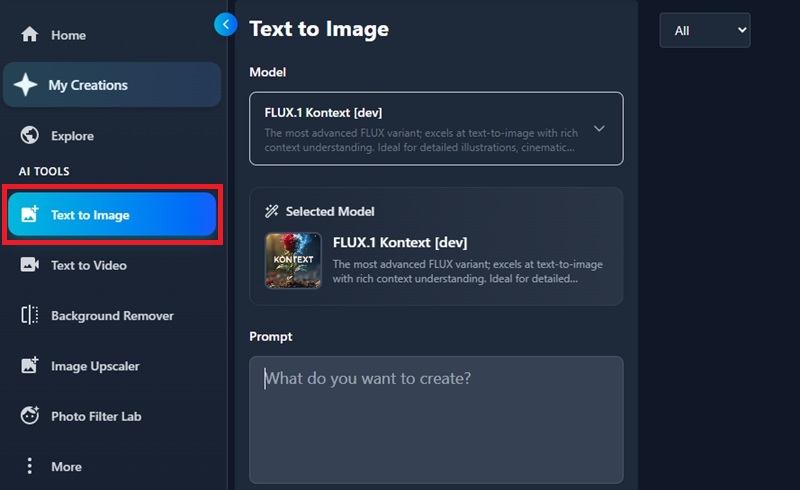 Access the AI Dog Generator