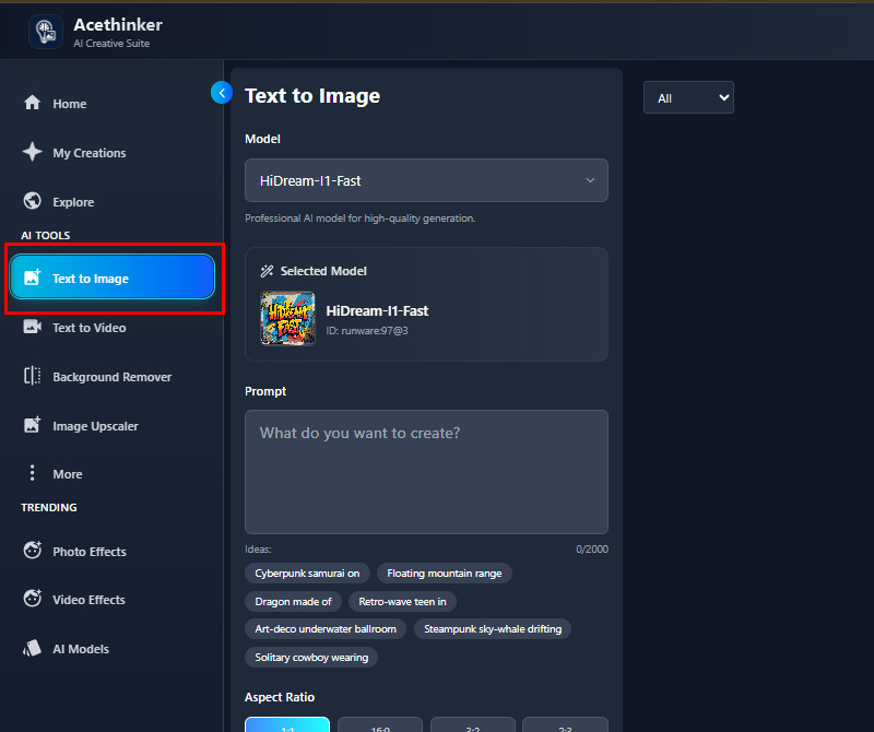 access the main homepage