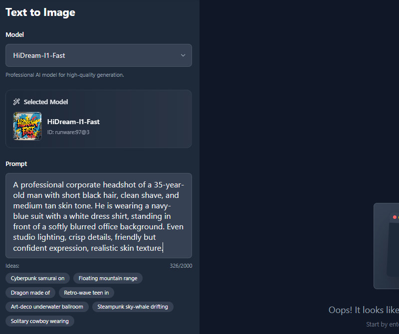 put your description