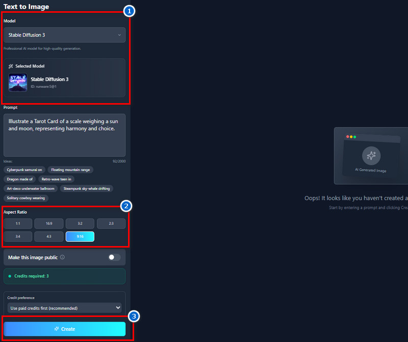 start to generate