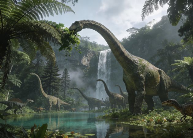 build full jurassic landscapes