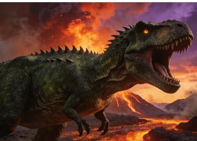 produce cinematic dino shots