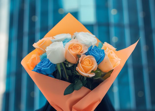 lifelike rose giving effects