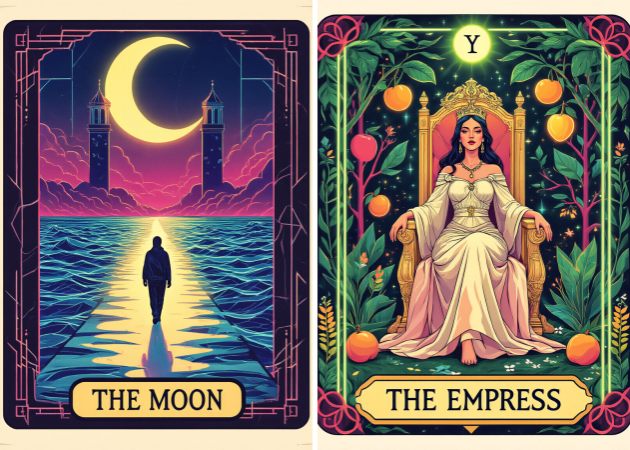 designed personalized tarot deks