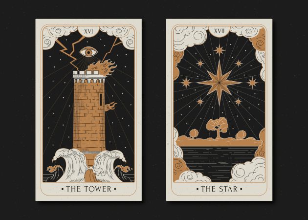 instantly generate themed tarot cards