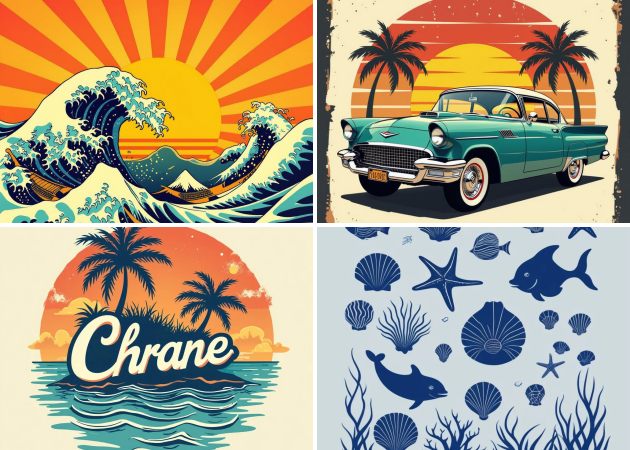 create unique artwork