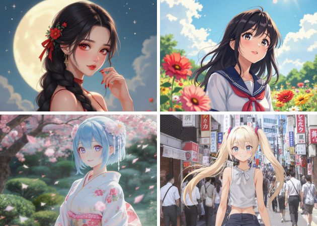customize your waifu poses
