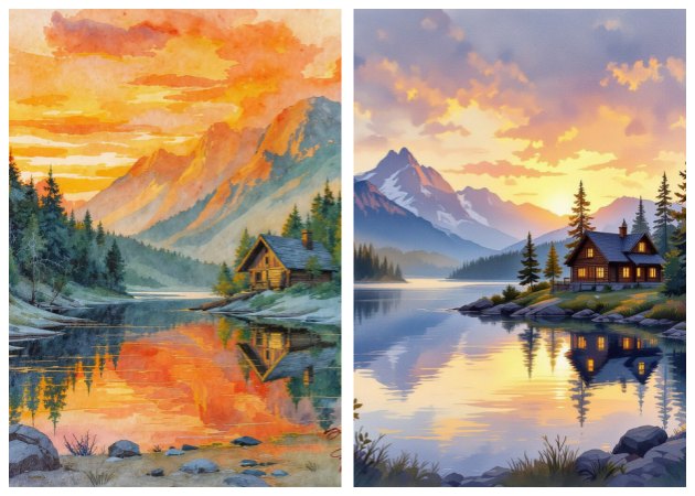 try watercolor designs