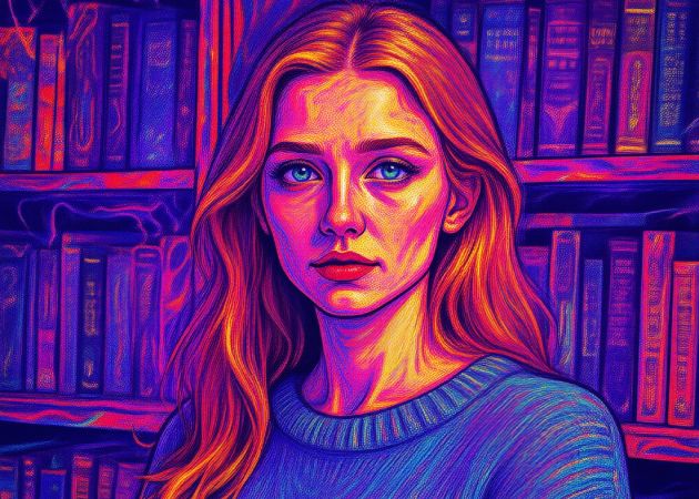 transforms photos into trippy art