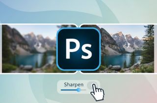 sharpen image in photoshop