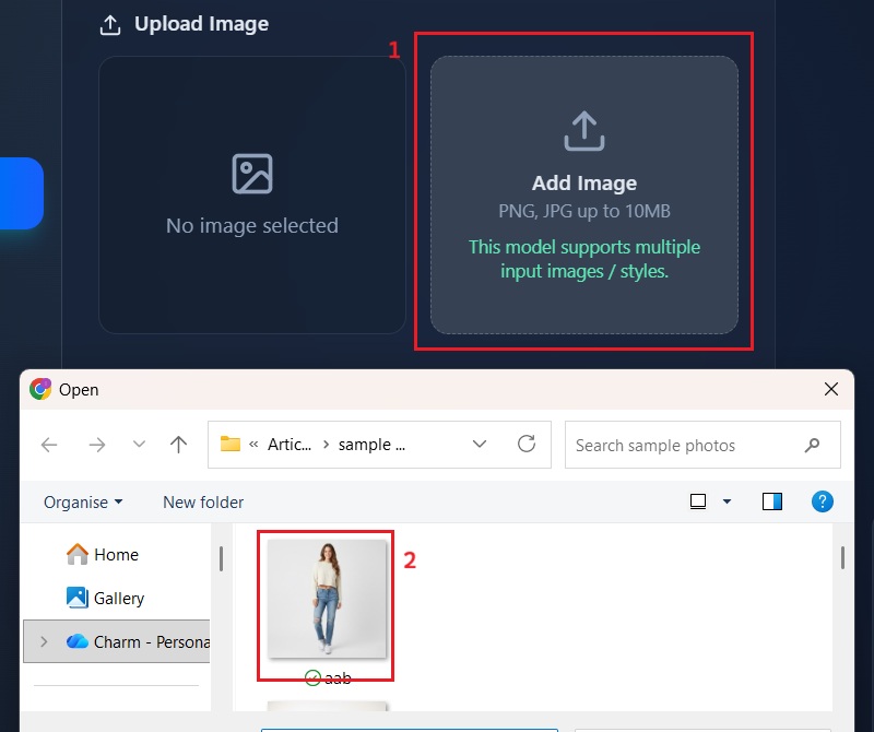 choose your image