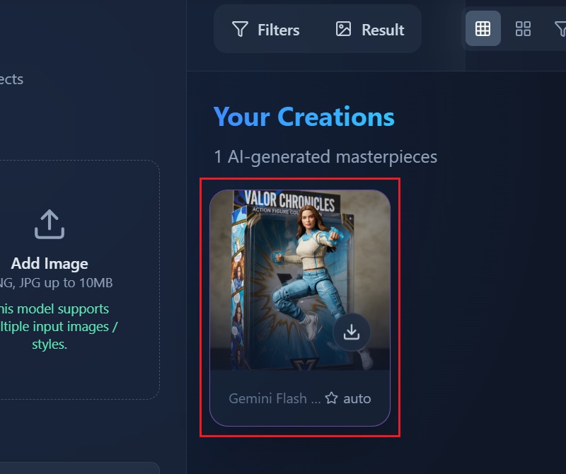 generate action figure
