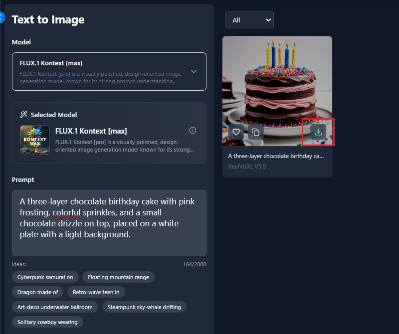 save the cake image