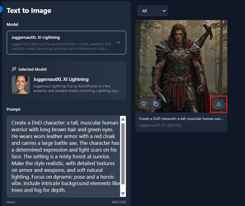 review and save dnd character
