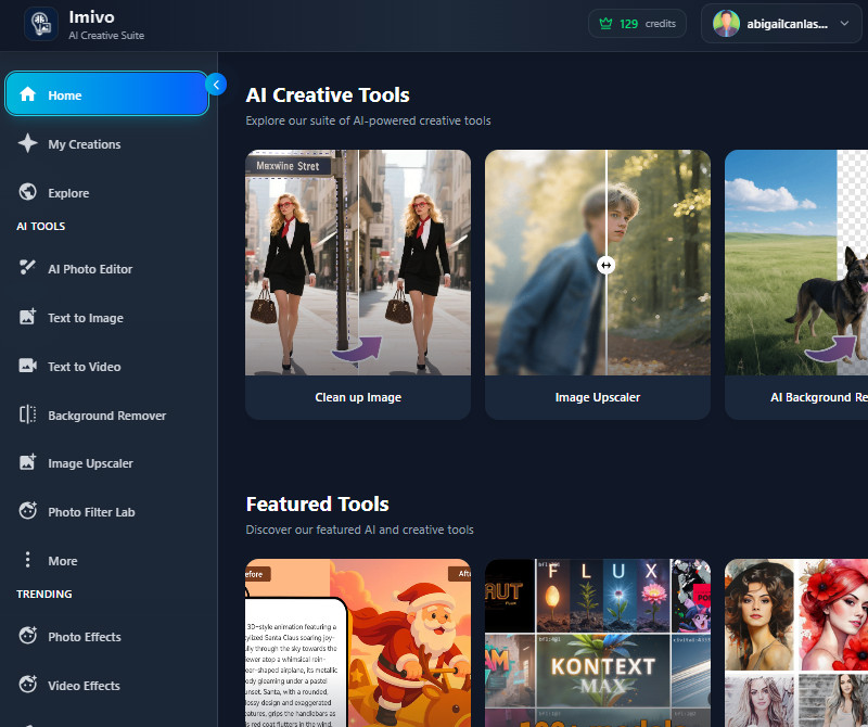 navigate to the ai tool