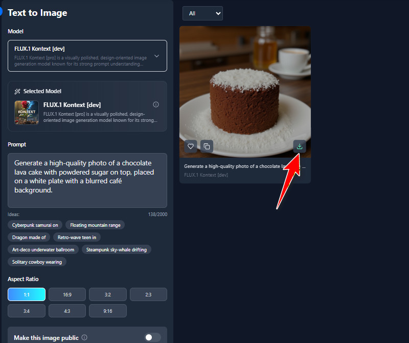 download the food image
