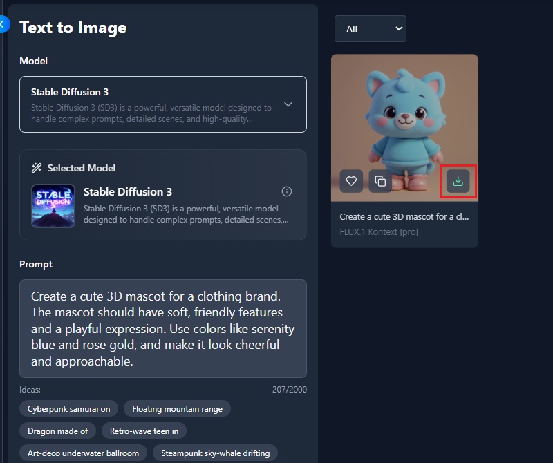 save mascot