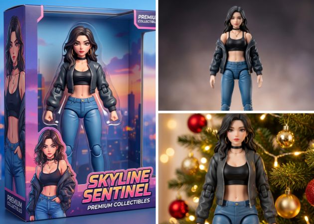 create classic or anime pvc figures