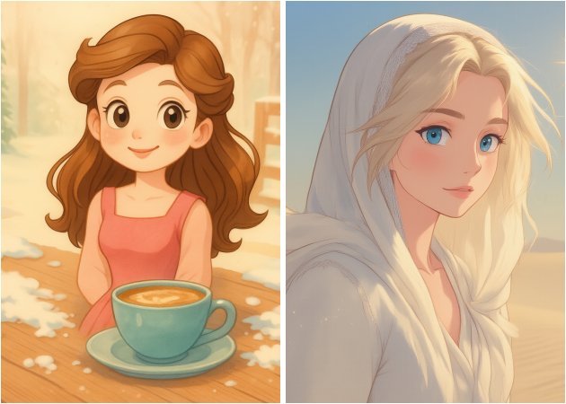 share your cartoon anywhere