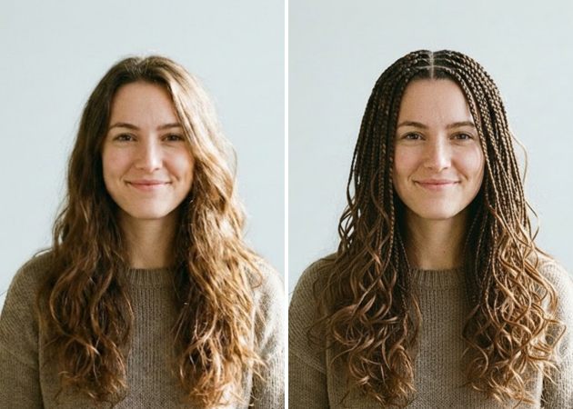 try braids virtually on yourself