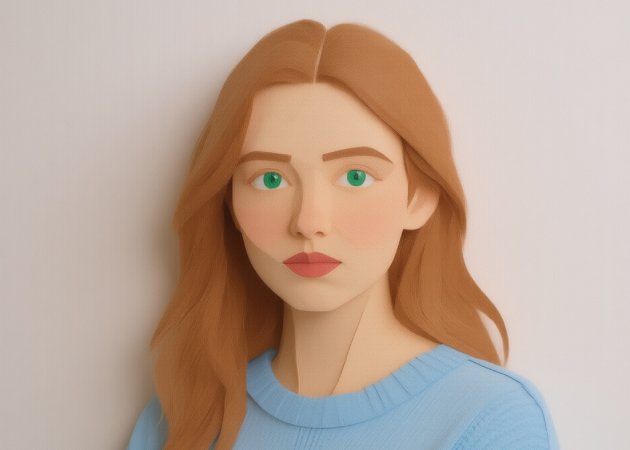 realistic paper folds and layered depth