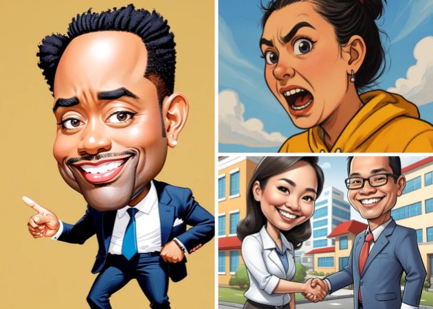 prompt based caricature creator